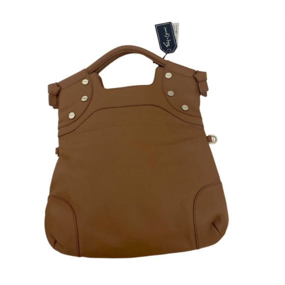 Foley + Corinna Leather & Suede Patchwork Lady Tote (Multi Color Neutral) - Picture 2 of 6